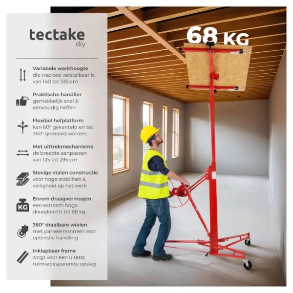 Gipsplatenlift huren